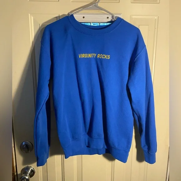 Virginity Rocks Crew Neck